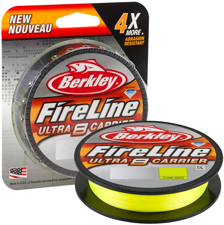 Berkley FireLine Ultra 8 Fluo Green - 0,32mm - 24,7kg - 150m