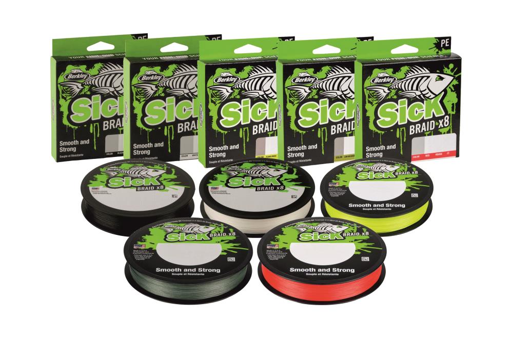 Berkley SICK Braid X8 150m - geflochtene Schnur