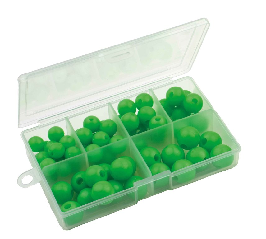 Leuchtperlen-Sortiment rund