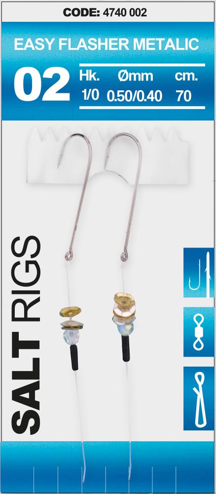 SPRO Salt Rig 2 - Easy Flasher Metalic