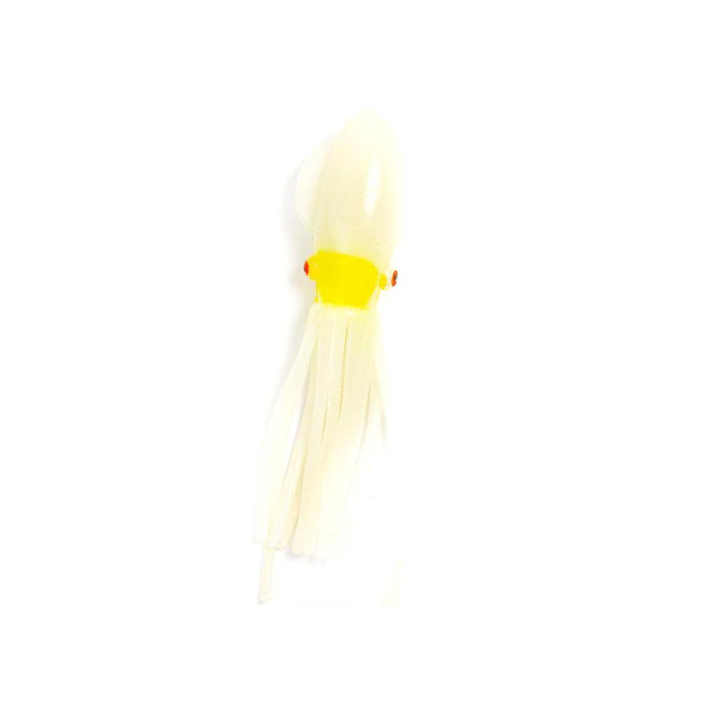 FLADEN Solid Squid Pack - wing octopuses 12cm - Hot Yellow