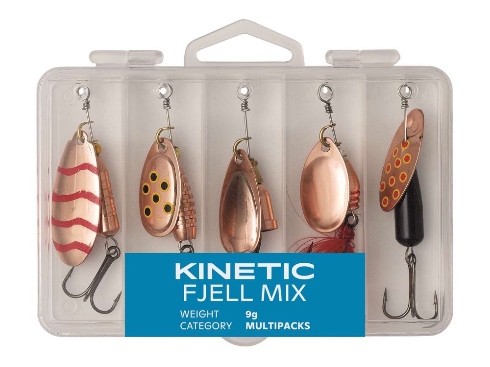 KINETIC Fjell Mix 5 pcs.- Spoon-Set 9g