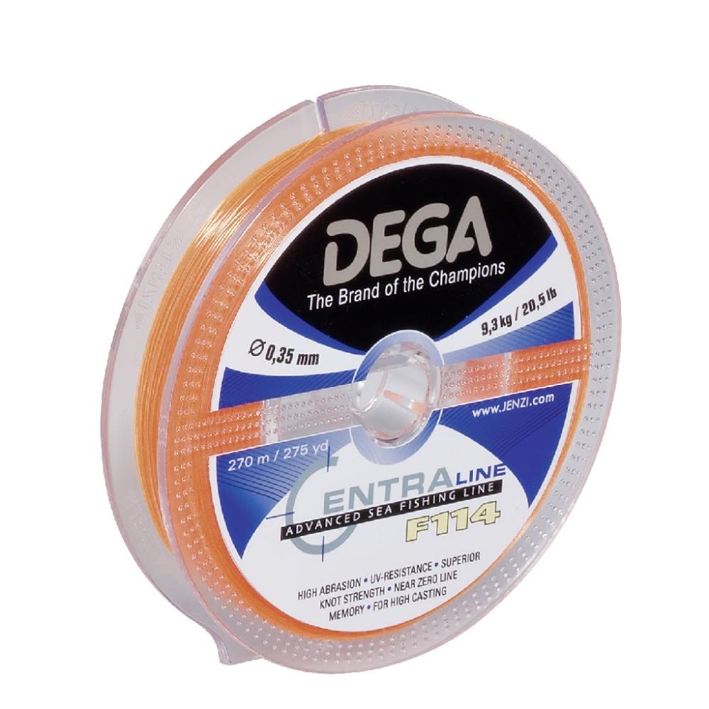 DEGA CENTRA LINE fluo/orange 0,45mm - 14,5kg - 270m