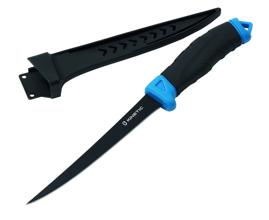 Kinetic Fishing Fillet Knife 6" Black/Blue