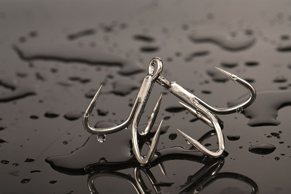 BKK VIPER-41 Treble Hooks - Drillinge - Größe 3/0