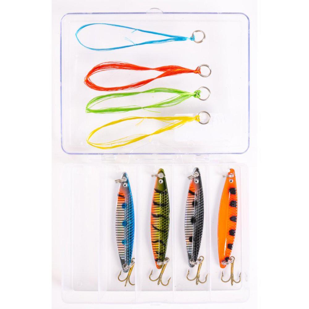 FLADEN Nidigen 18g spoon 4-pack with garfish Threads