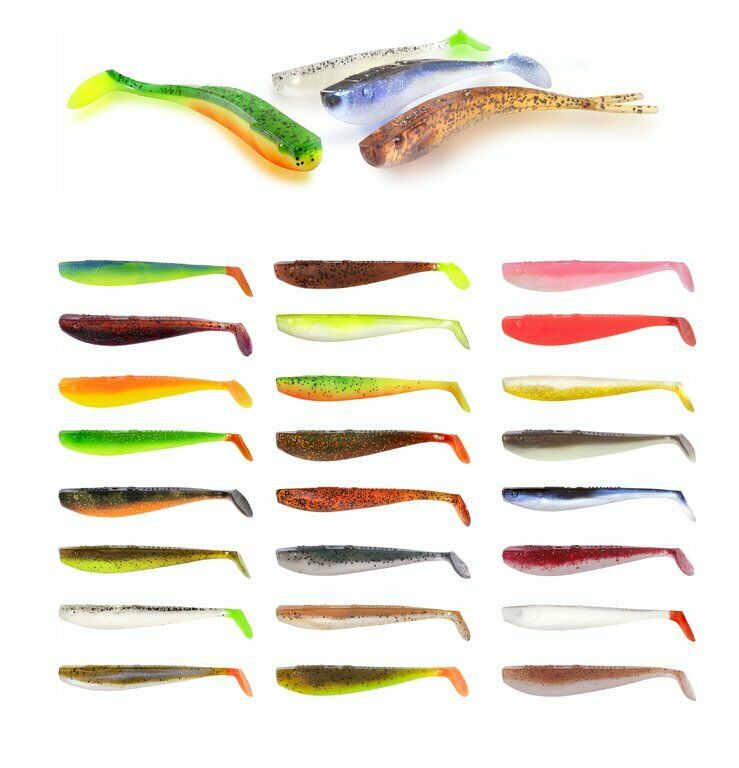 QUANTUM Q-Paddler Gummifisch-blue tiger18cm