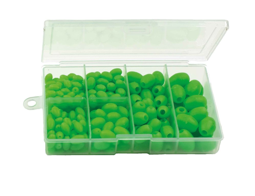 Leuchtperlen-Sortiment oval