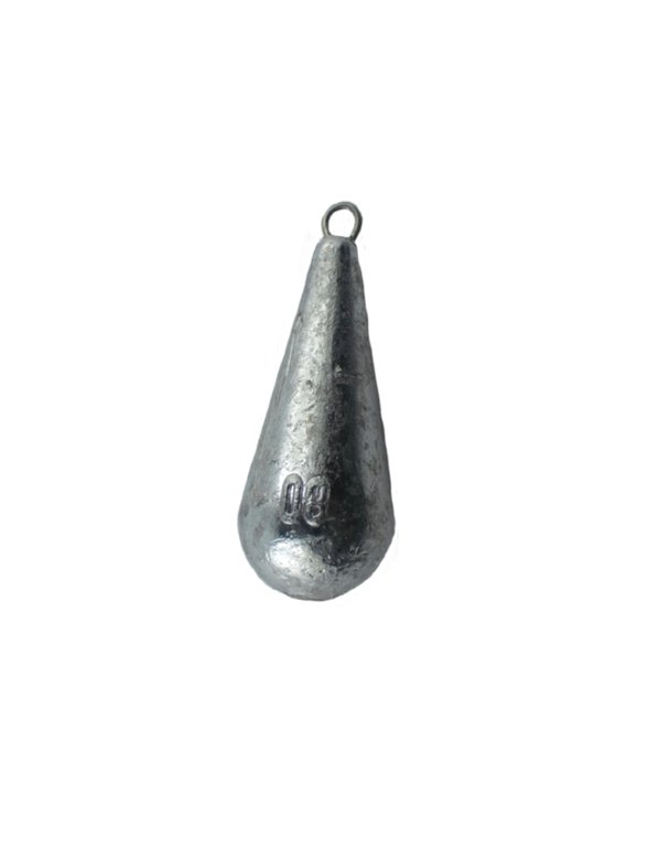 Pear Lead Sinker with eyelet