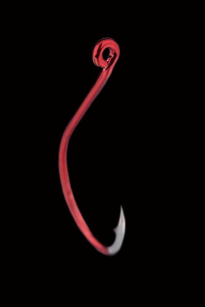 BKK Red Octopus Beak Hooks - Size 10