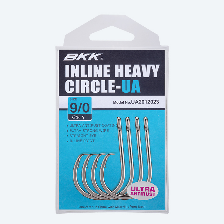 BKK Inline Heavy Circle-UA Hooks - Size 1