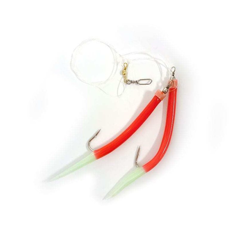 FLADEN Rubber Makk red-fluo Rig