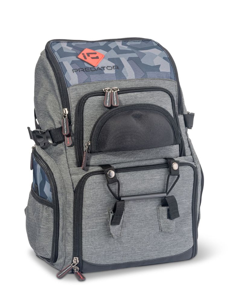 IRON CLAW Back Packer II inkl. 4 Boxen – Multifunktionaler Angelrucksack