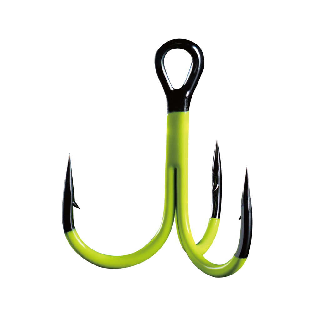 BKK SPEAR-21 UVC Treble Hooks Glow - Size 10