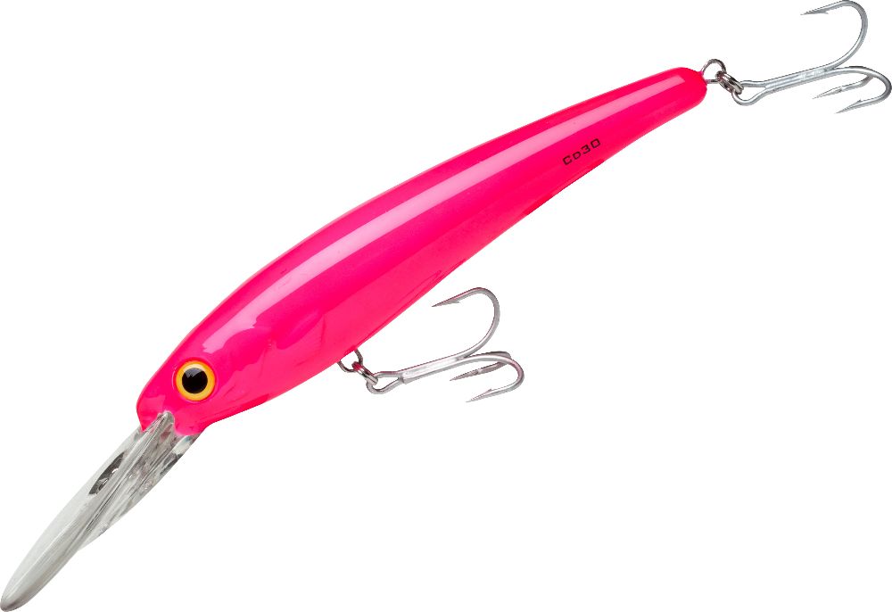 WIGGLER BOMBER Certified Depth Wobbler - Hot Pink