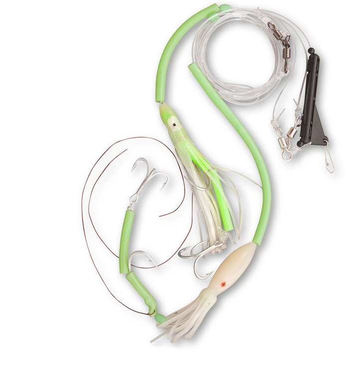 Zebco Cusk Rig self-luminous 7/0 + 2/0 - 1,20mm - 65kg