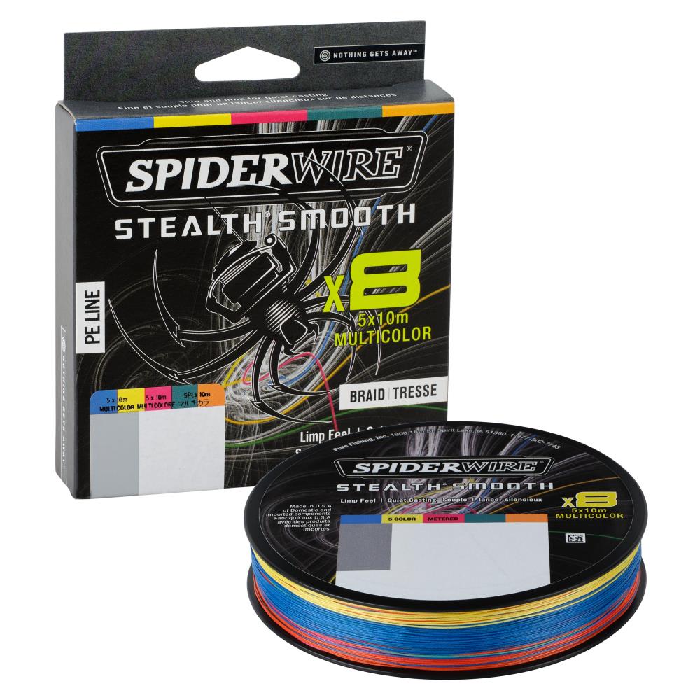 SPIDERWIRE Stealth Smooth 8 multicolour 270m - 0,39mm-46,3kg