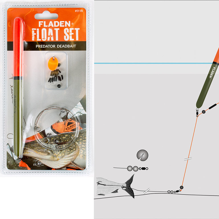 FLADEN Float Set-Deadbait