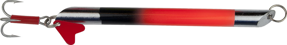 WIGGLER Rundpilk Black-Red 150g