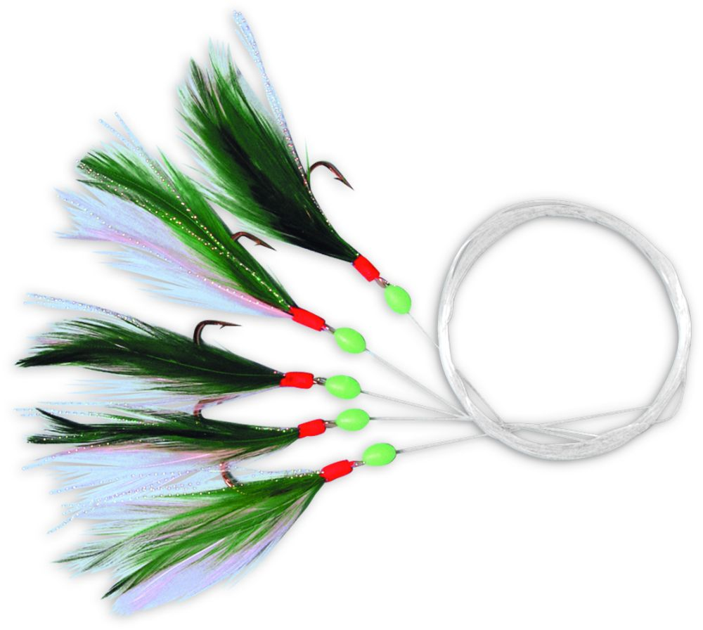 ZEBCO Z-SEA Mackerel Rig 1/0 with feathers