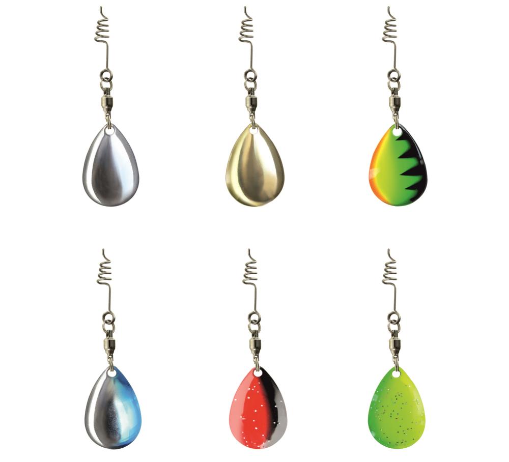 DEGA spinner blades II with spring screw