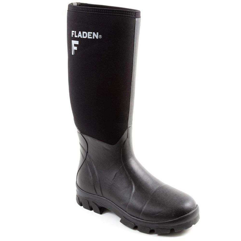 FLADEN Authentic Rubber/Neoprene Boots Size 45