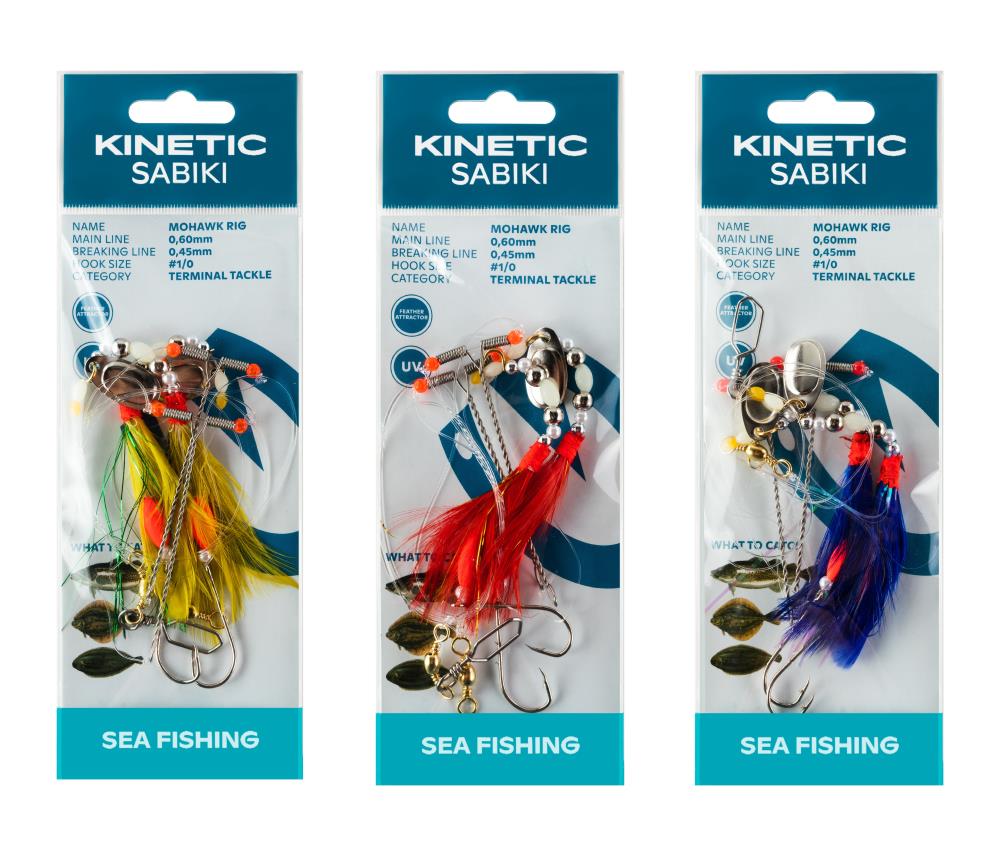 Kinetic Sabiki Mohawk Rig