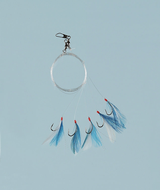 FLADEN Blue Flash Feathers Rig
