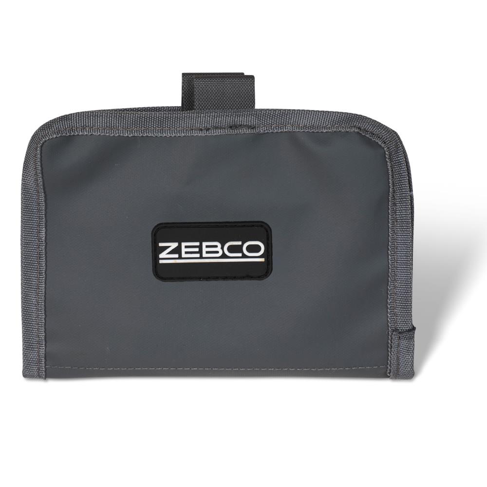 ZEBCO Mappe für Angelpapiere 15cm grün/grau