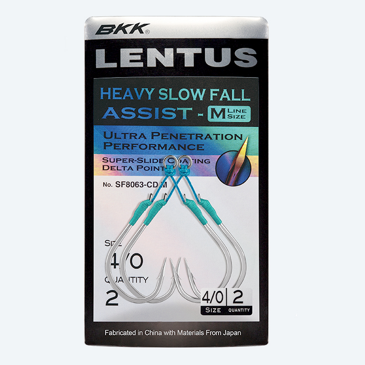 BKK SF Lentus S Slow Jigging Hooks - 3/0