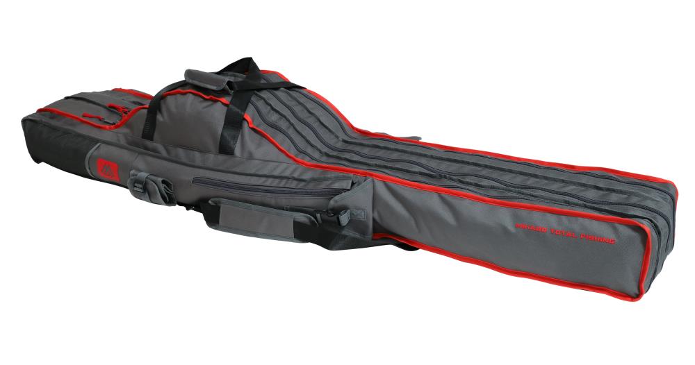 MIKADO Rutenfutteral grau 170cm - 3 Fächer