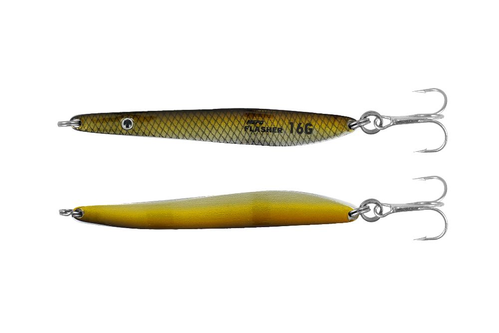 SPRO MEFO Flasher - sea trout spoon 16g - Brown