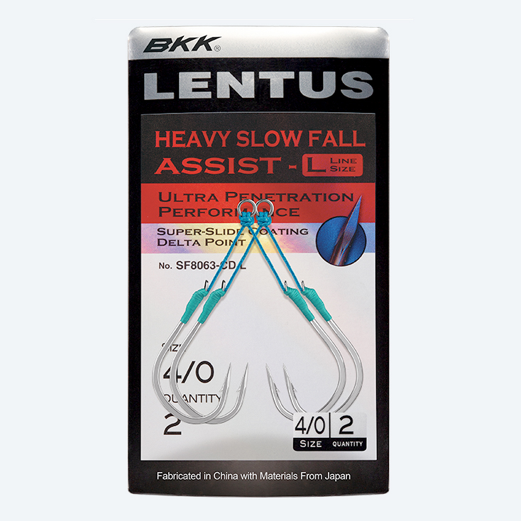 BKK SF Lentus S Slow Jigging Hooks - 3/0
