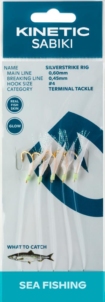 Kinetic Sabiki SilverStrike Rig #4