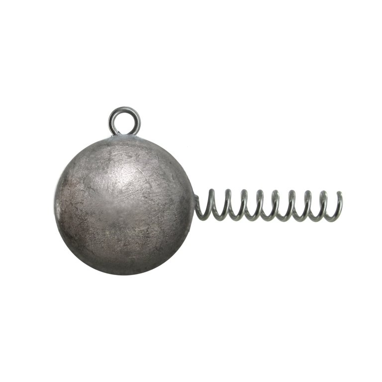 Jenzi Lead Head with Spiral - for Rubber Fish