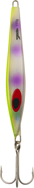 AQUANTIC Steep Pilk 40g - Grün-Silber-Lila