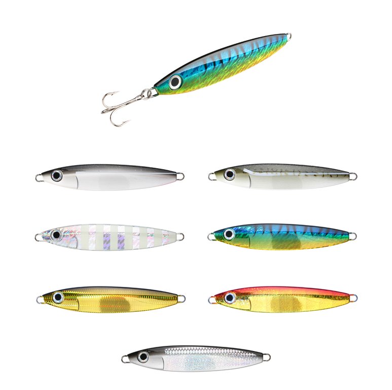 MIKADO Norway Quest Pilker RUNNER-2533 - Rot-Gold700g