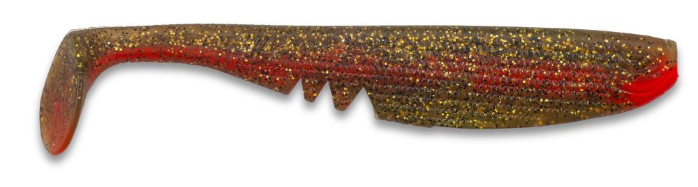 AQUANTIC Moby Racker Shad 22cm - MJRIC-Motoroil Japan Red In.