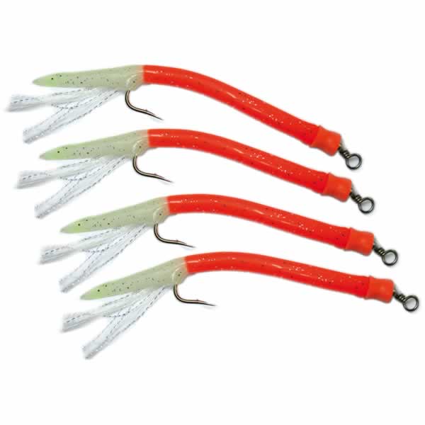 Behr Gummi-Makk lose Rot mit Fluo-Spitze und Glitzer - 10/0