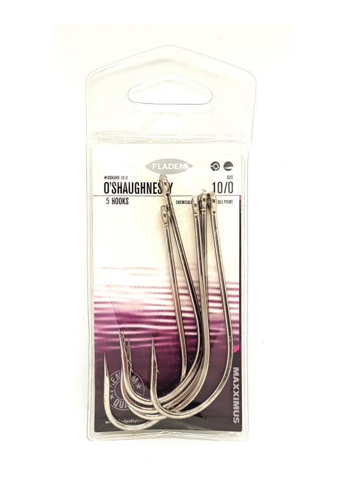 FLADEN Maxximus Single Hooks OSHAUGNESSY 10/0 - 5 pcs.