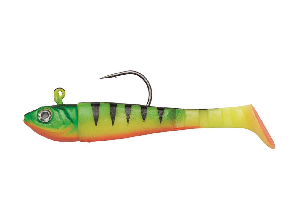 Kinetic Bunnie Sea Paddletail - Gummifisch-Jig 60g - Firetiger