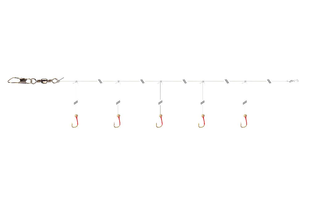 Daiwa Grandwave Herring-Rig Sabiki #14 micro