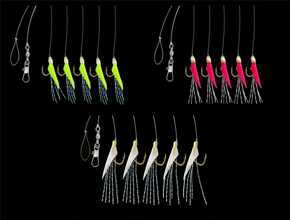 DEGA Herring-Rig with real Fish Skin