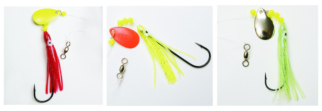 FLADEN Boat & Pier Muppet Rig-Farbe Fluo - Größe 6/0