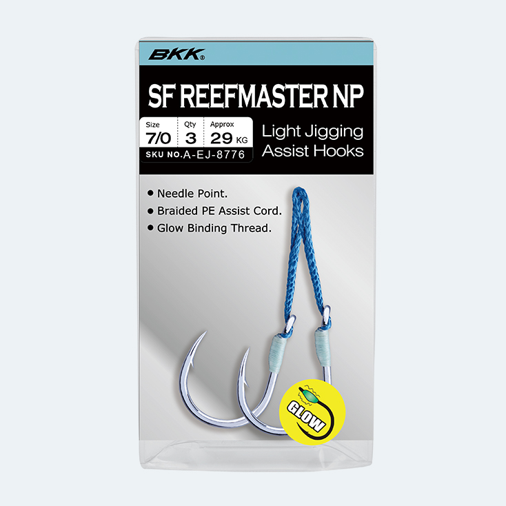 BKK SF Reefmaster NP Jigging Assist Hook - Size 9/0