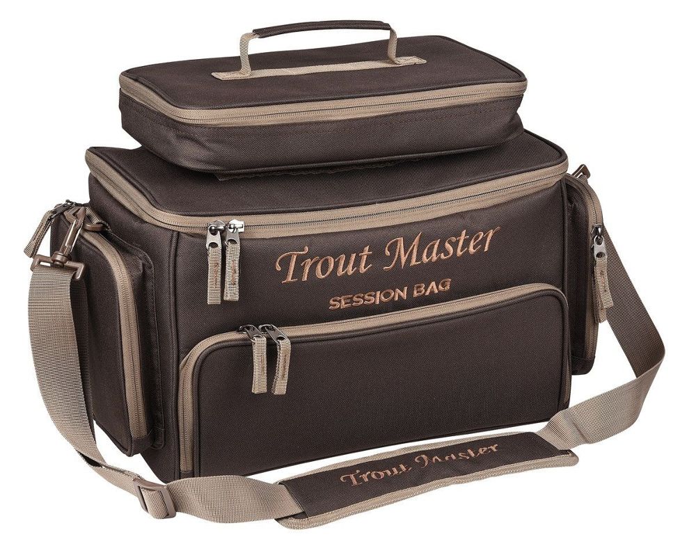 Trout Master Session Bag incl. 2 Boxes – Fishing / Trout Tackle Bag