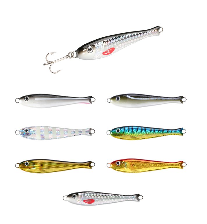 MIKADO Norway Quest Pilker RIVAL-2533 - Rot-Gold700g