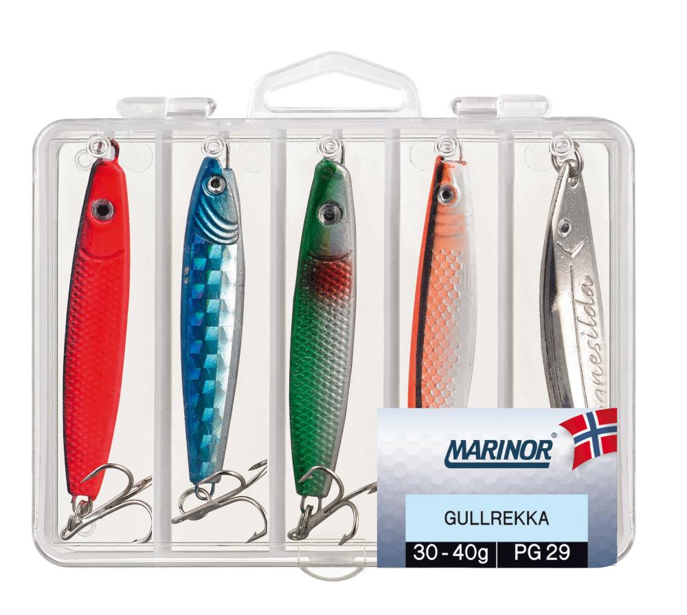 MARINOR GULLREKKA 5-piece Pirk-Assortment - 30-40g