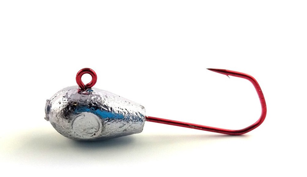 PILKMAXX Tear Drop Jig mit VMC Barbarian 5150 RD - 2/0 - 5g