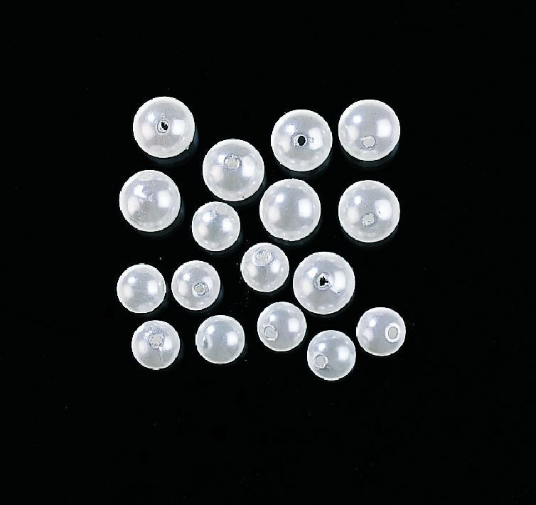 DEGA Lockperlen Weiß